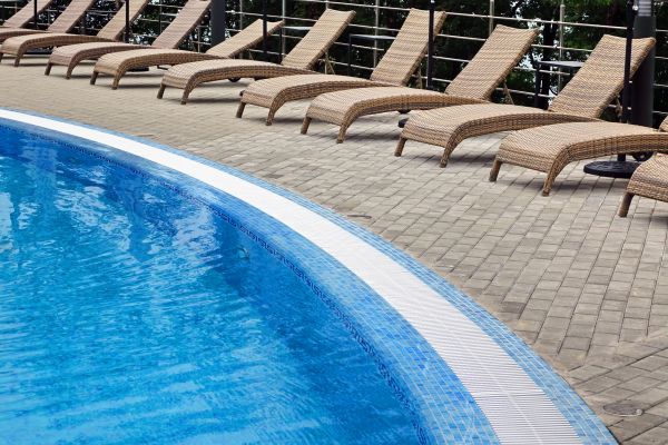 Cost of Poolside Hardscaping in Longmont